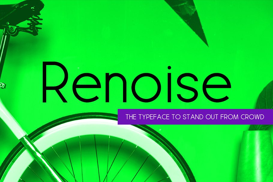 Renoise Regular Font preview
